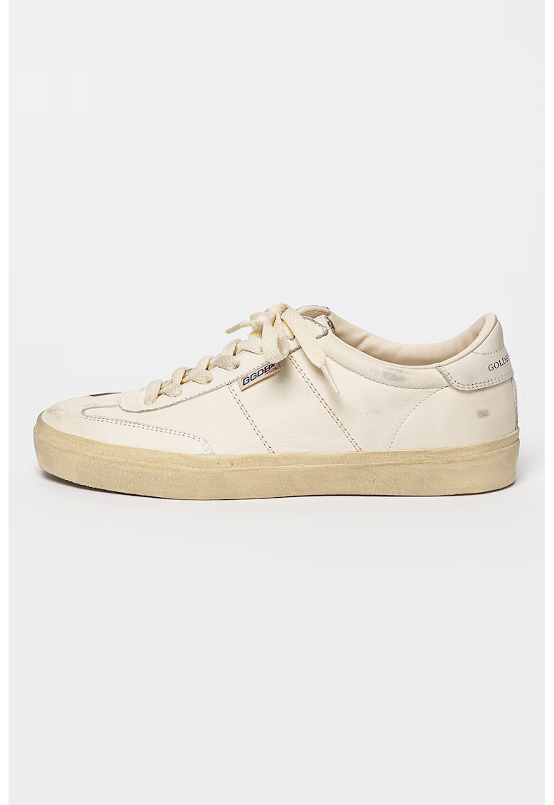 GOLDEN GOOSE Кожени спортни обувки със захабен ефект
