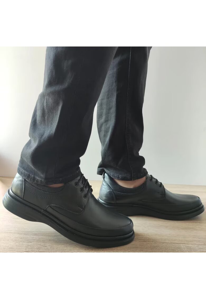 GORETTI Ежедневни мъжки обувки B41-207 Black - Черни