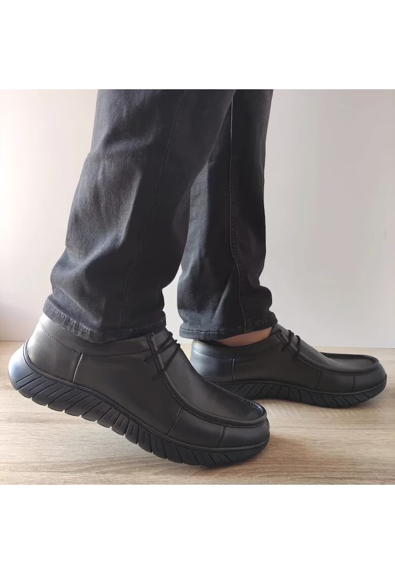 GORETTI Ежедневни мъжки обувки B64-1453 Black - Черни