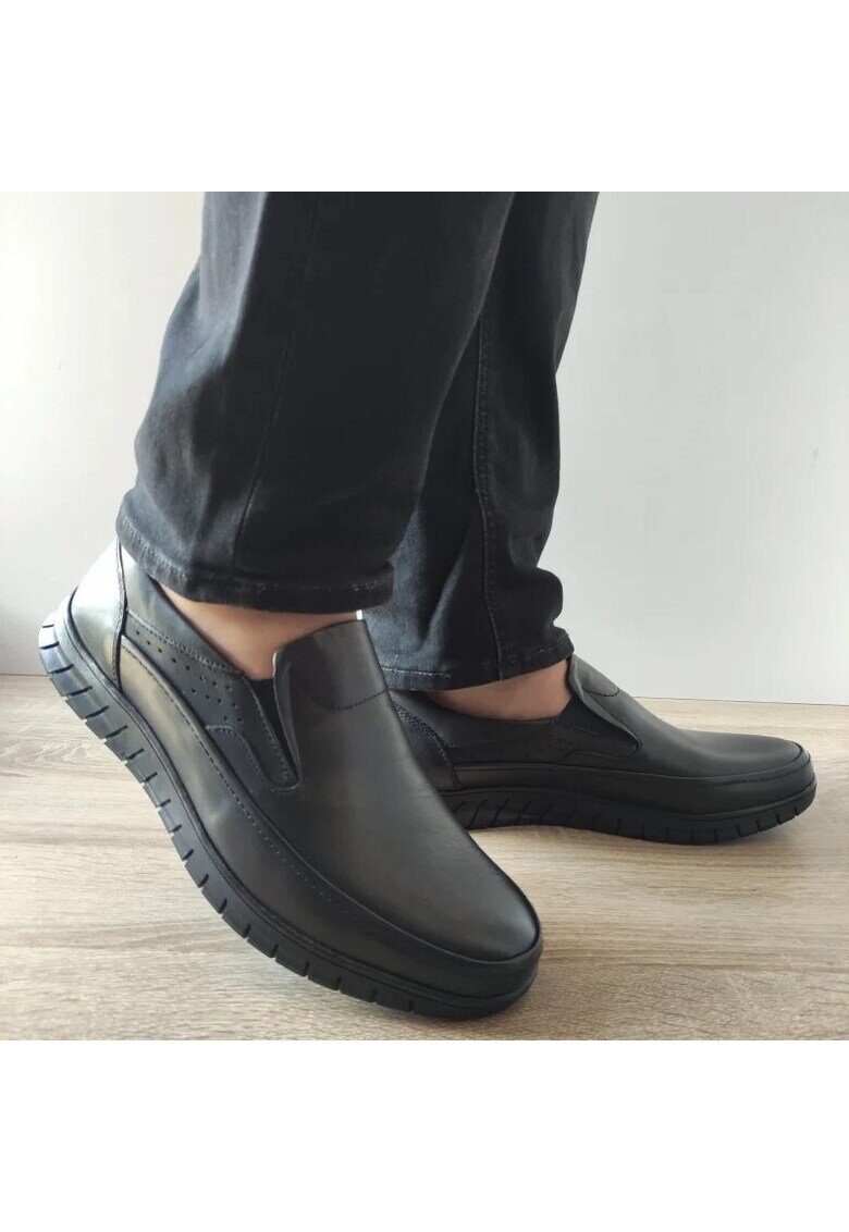 GORETTI Ежедневни мъжки обувки B64-9641 Black - Черни