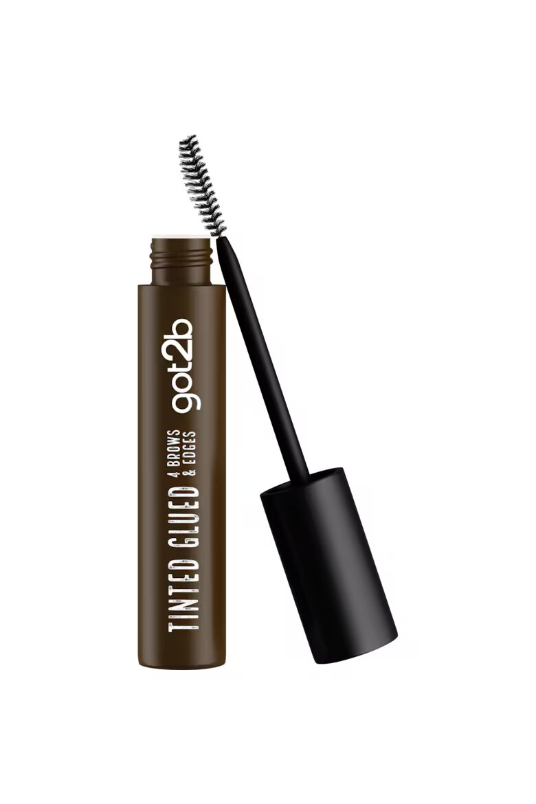 GOT2B glued brows & edges 2 в 1 гел за вежди за стилизиране и фиксиране на непокорни косъмчета веган формула 16 мл