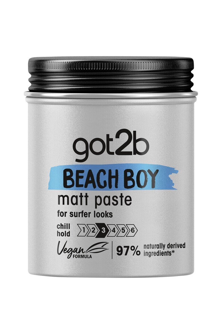 GOT2B Моделираща паста Beach Boy Матиращ ефект и 3 ниво на фиксиране 100 мл