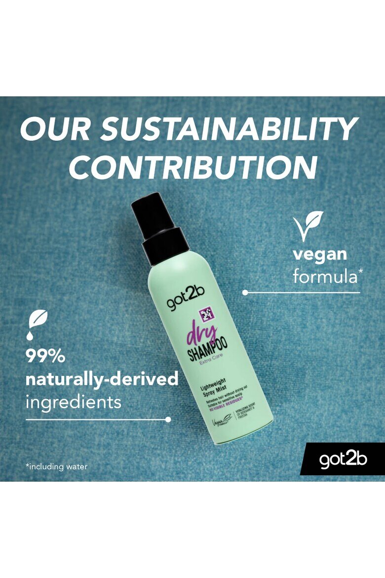 GOT2B Сух шампоан Extra Care Cleans & Refreshes 150 мл