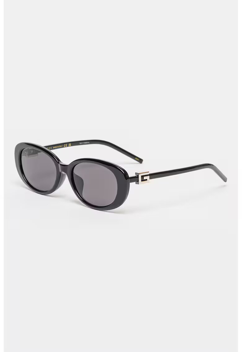 Gucci Овални слънчеви очила с лого