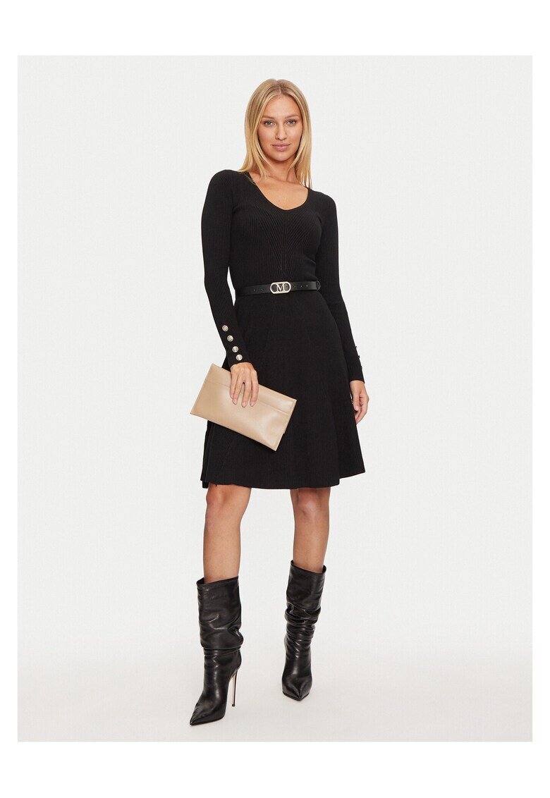 GUESS BY MARCIANO Дамска коктейлна рокля Marciano Guess - черна