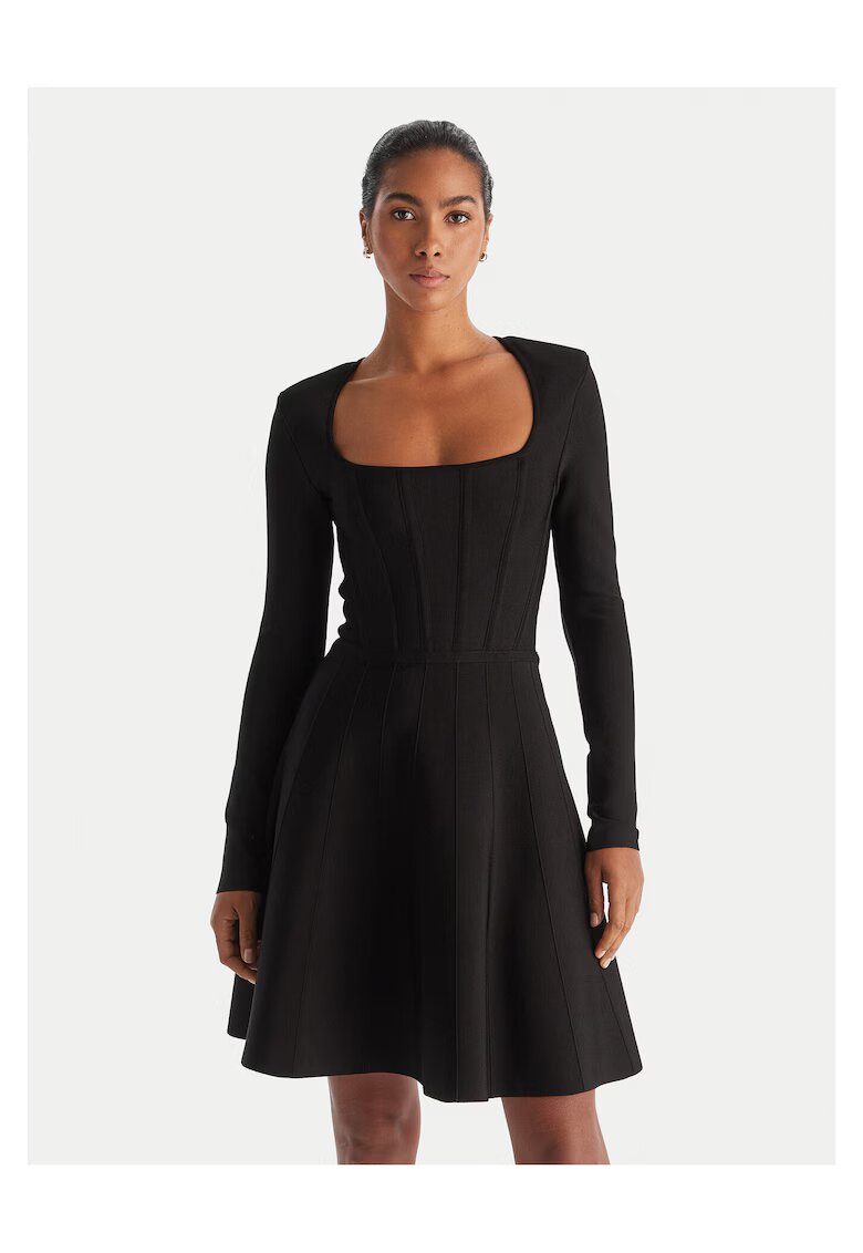 GUESS BY MARCIANO Дамска коктейлна рокля Marciano Guess - черна -.