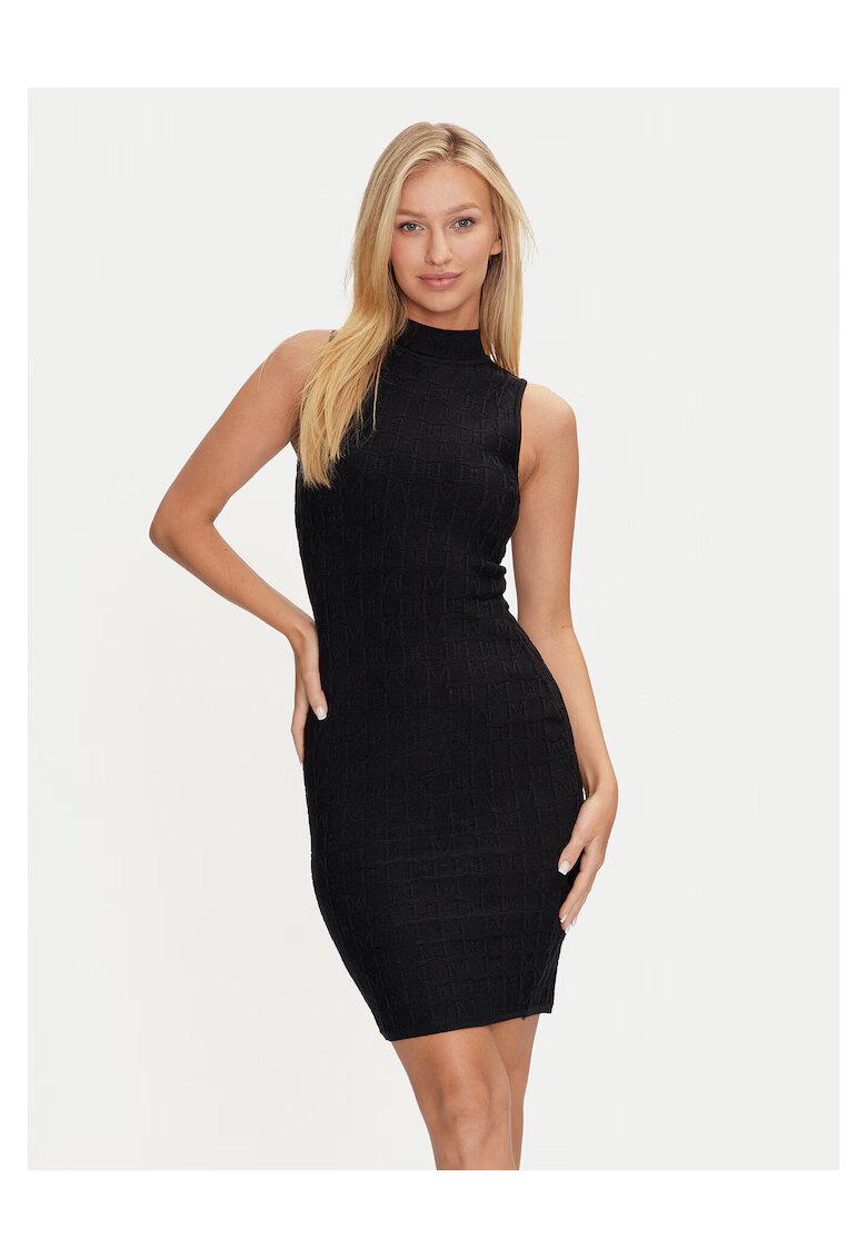 GUESS BY MARCIANO Дамска плетена рокля черна