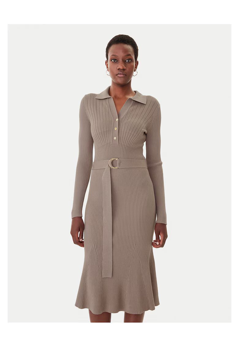 GUESS BY MARCIANO Дамска плетена рокля Marciano Guess 5BGK07 5891Z - бежова