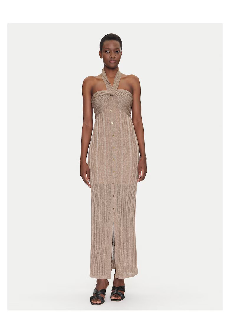 GUESS BY MARCIANO Дамска плетена рокля Marciano Guess 5GGK48 5811Z - бежова