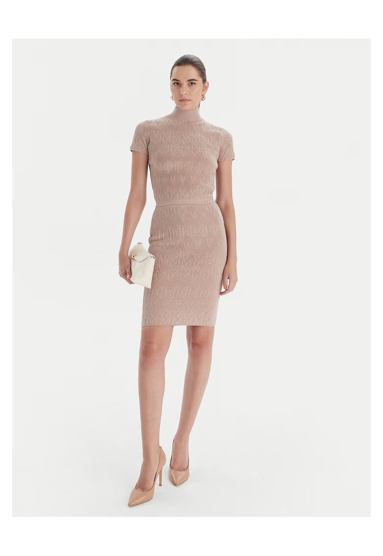 GUESS BY MARCIANO Дамска пола молив бежова - качествена изработка