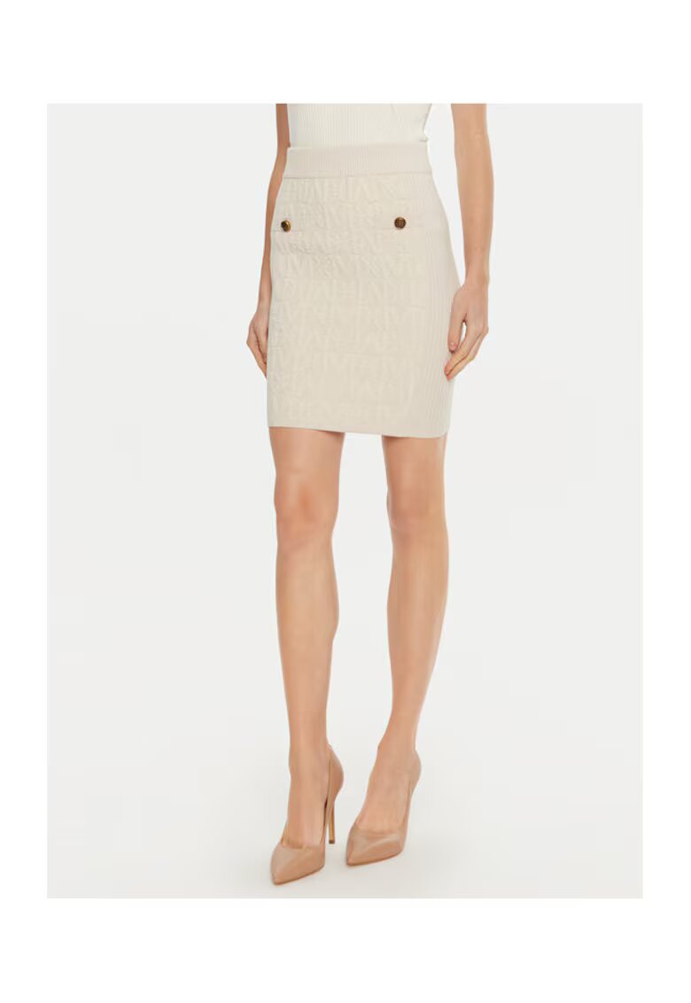 GUESS BY MARCIANO Дамска пола молив - бежова - качествена изработка