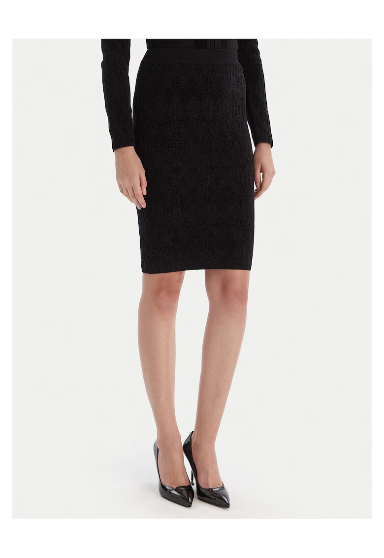 GUESS BY MARCIANO Дамска пола молив - черна - изработена от качествен материал