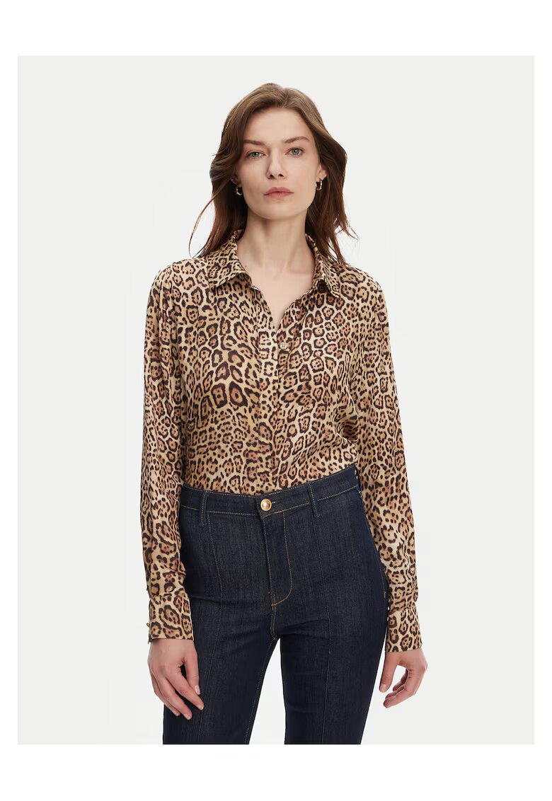 GUESS BY MARCIANO Дамска риза Marciano Guess - кафява