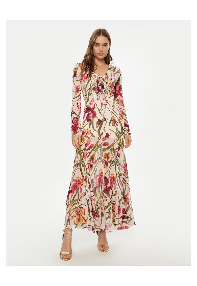 GUESS BY MARCIANO Дамска вечерна рокля Marciano Guess - цветна