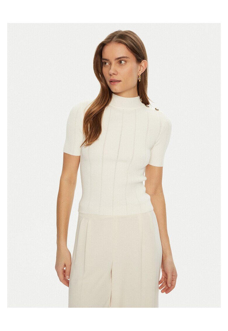 GUESS BY MARCIANO Дамски пуловер - бежов - 48% вискоза - 26% полиамид -