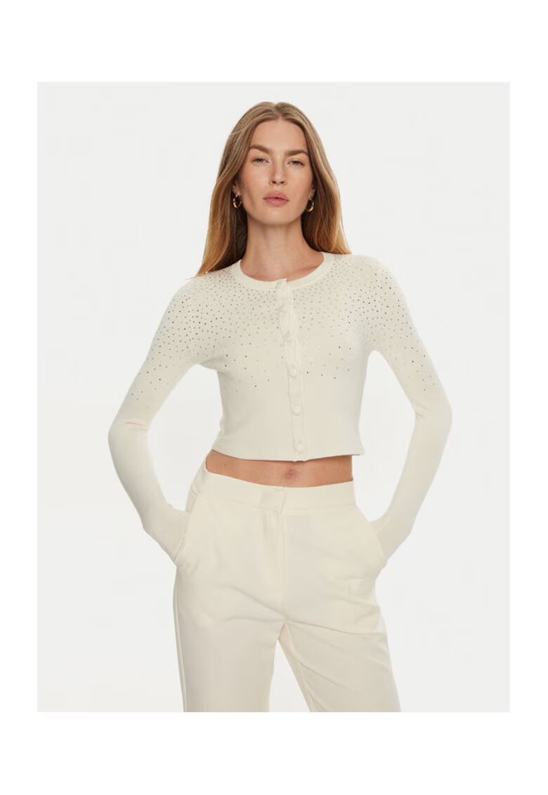 GUESS BY MARCIANO Дамски пуловер кремав - мек