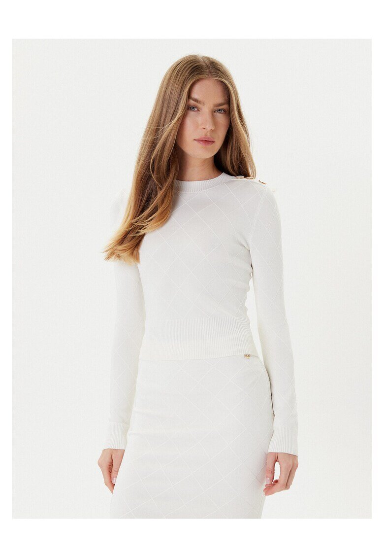 GUESS BY MARCIANO Дамски пуловер кремав - мек