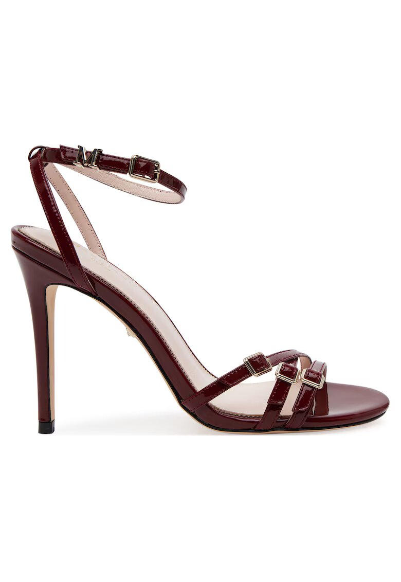 GUESS BY MARCIANO Дамски сандали - модел F57X - естествена кожа - виненочервено