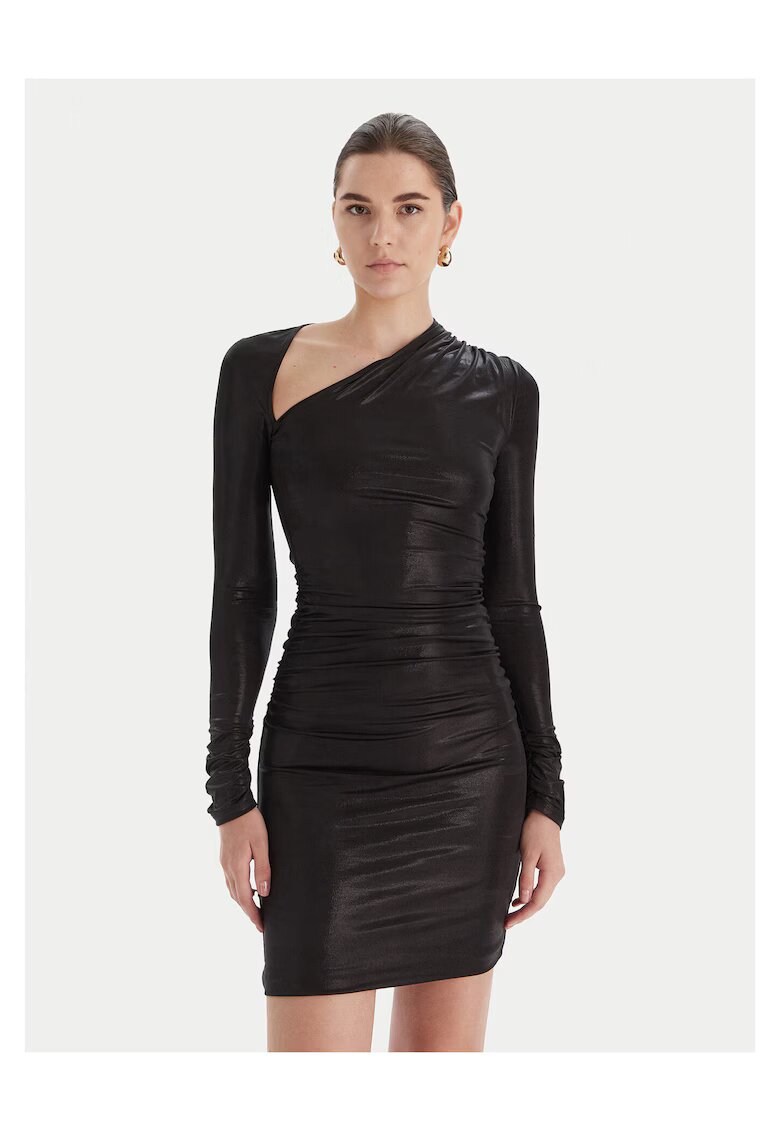 GUESS BY MARCIANO Коктейлна рокля - черна - дълъг ръкав
