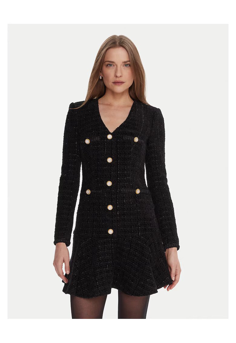 GUESS BY MARCIANO Коктейлна рокля Marciano Guess 5BGK36 7394A - черна