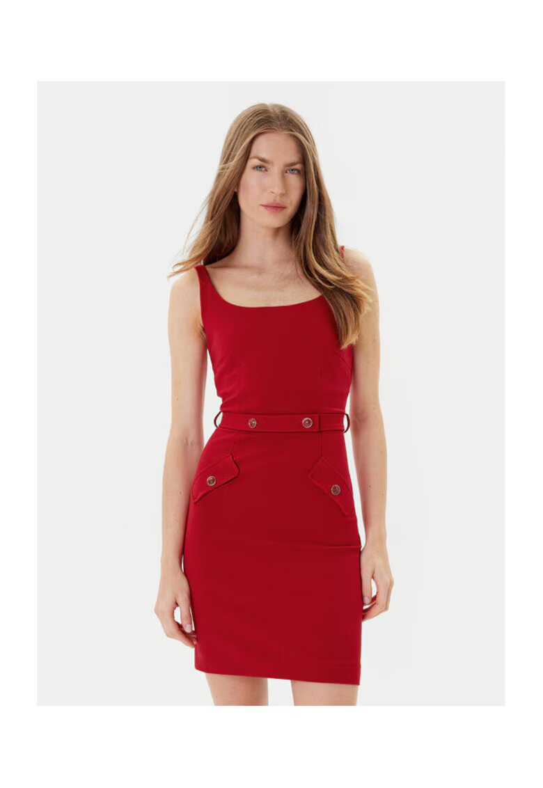 GUESS BY MARCIANO Коктейлна рокля от Marciano Guess - червена