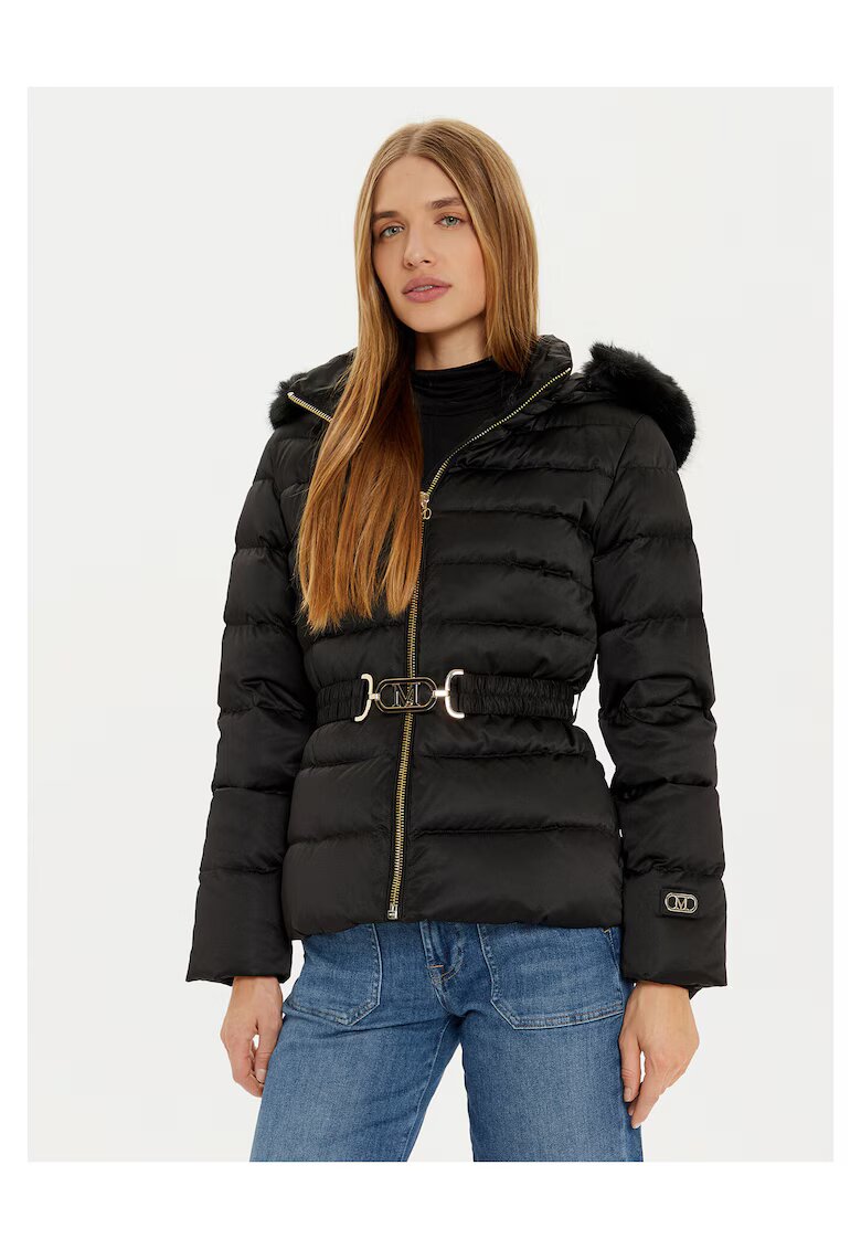 GUESS BY MARCIANO Пухено яке Marciano Guess - Черно