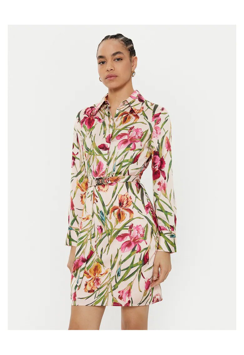 GUESS BY MARCIANO Цветна рокля тип риза Marciano Guess
