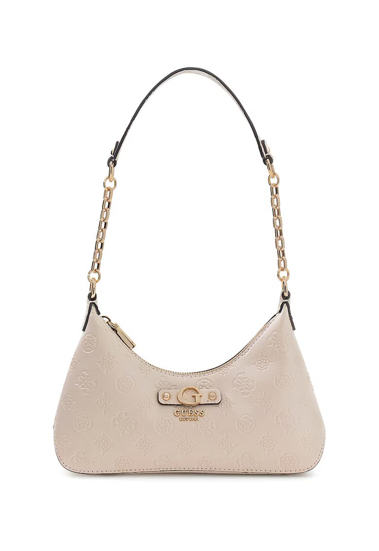 GUESS Чанта Dita от еко кожа с монограм - Бежов