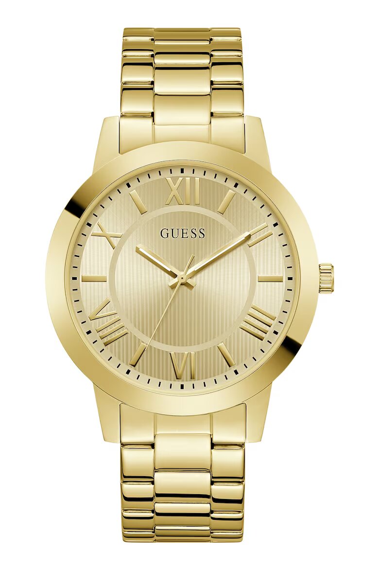 GUESS Часовник Wyatt от неръждаема стомана Златист