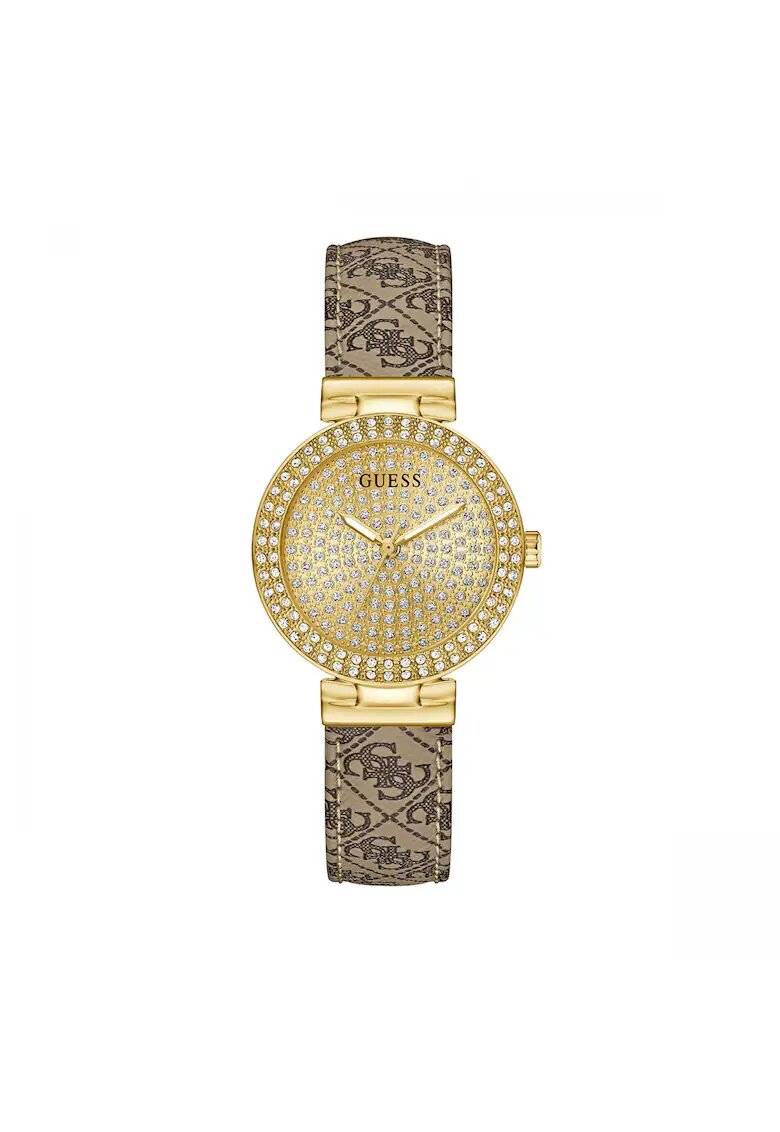 GUESS Часовник за жени - Micro Queen GW0943L2 - кварцов механизъм - инокс
