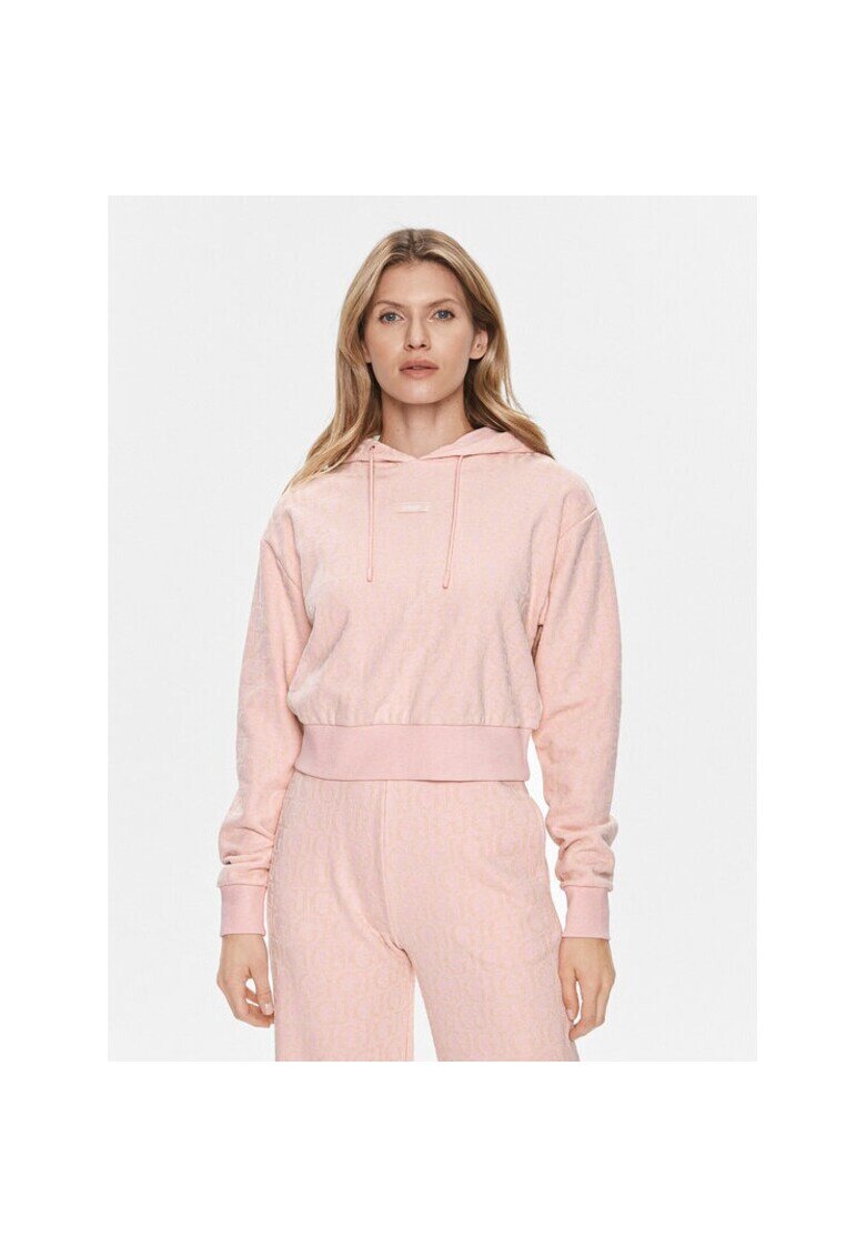 GUESS Дамска блуза 395049 - Розов - Памук