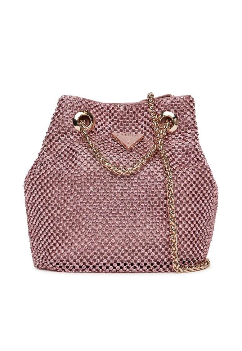 GUESS Дамска чанта BAO Zalina Mini - синтетичен материал - 5