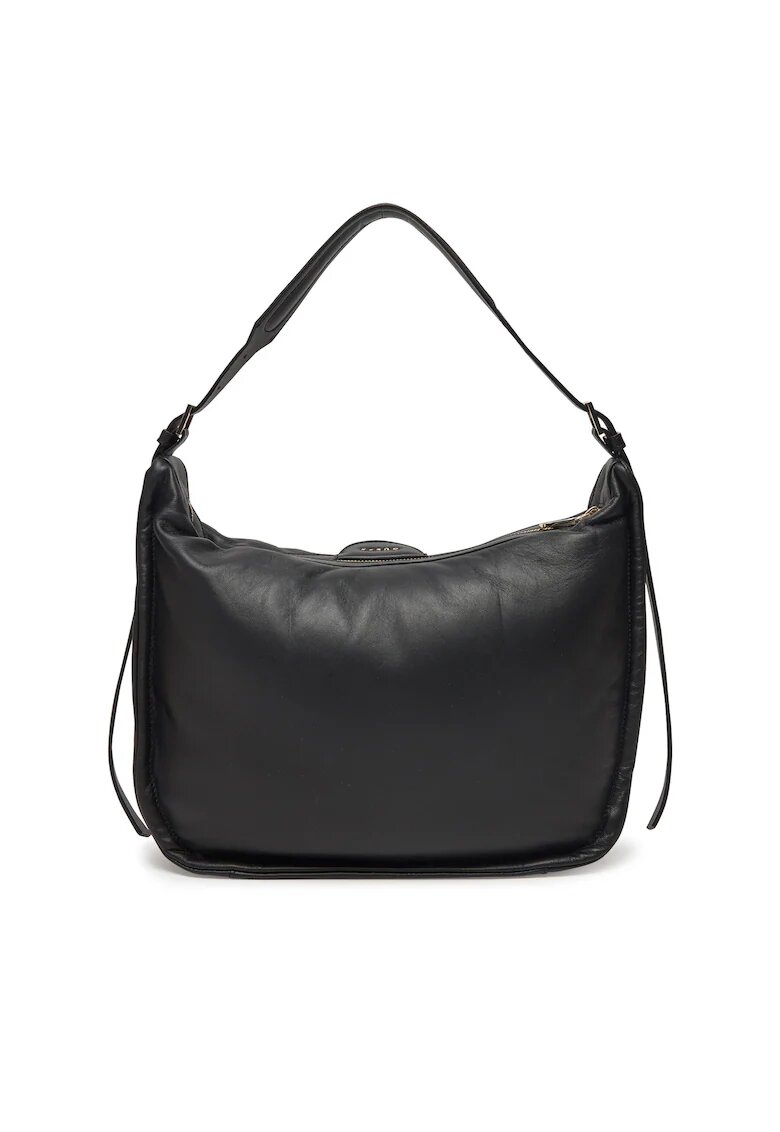 GUESS Дамска чанта BLA HWSTPF L5210 - естествена кожа - универсална - черна