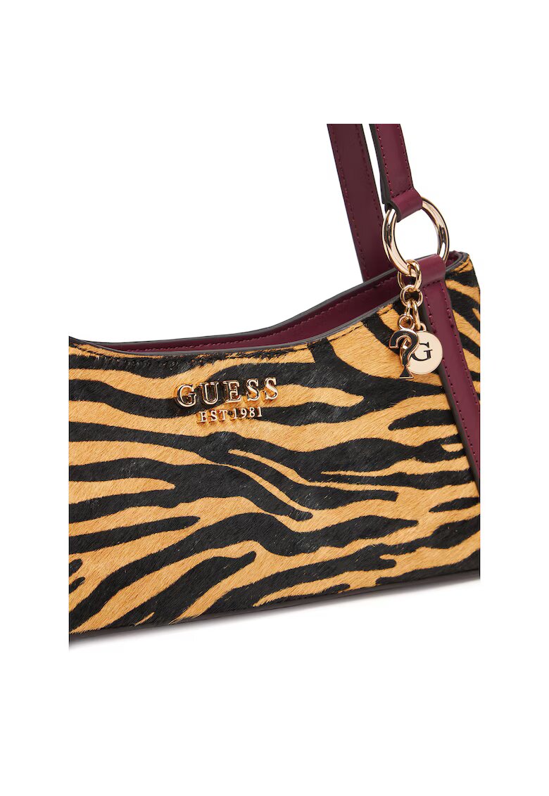 GUESS Дамска чанта BZE HWZG75 29180 - естествена кожа - неопределен цвят