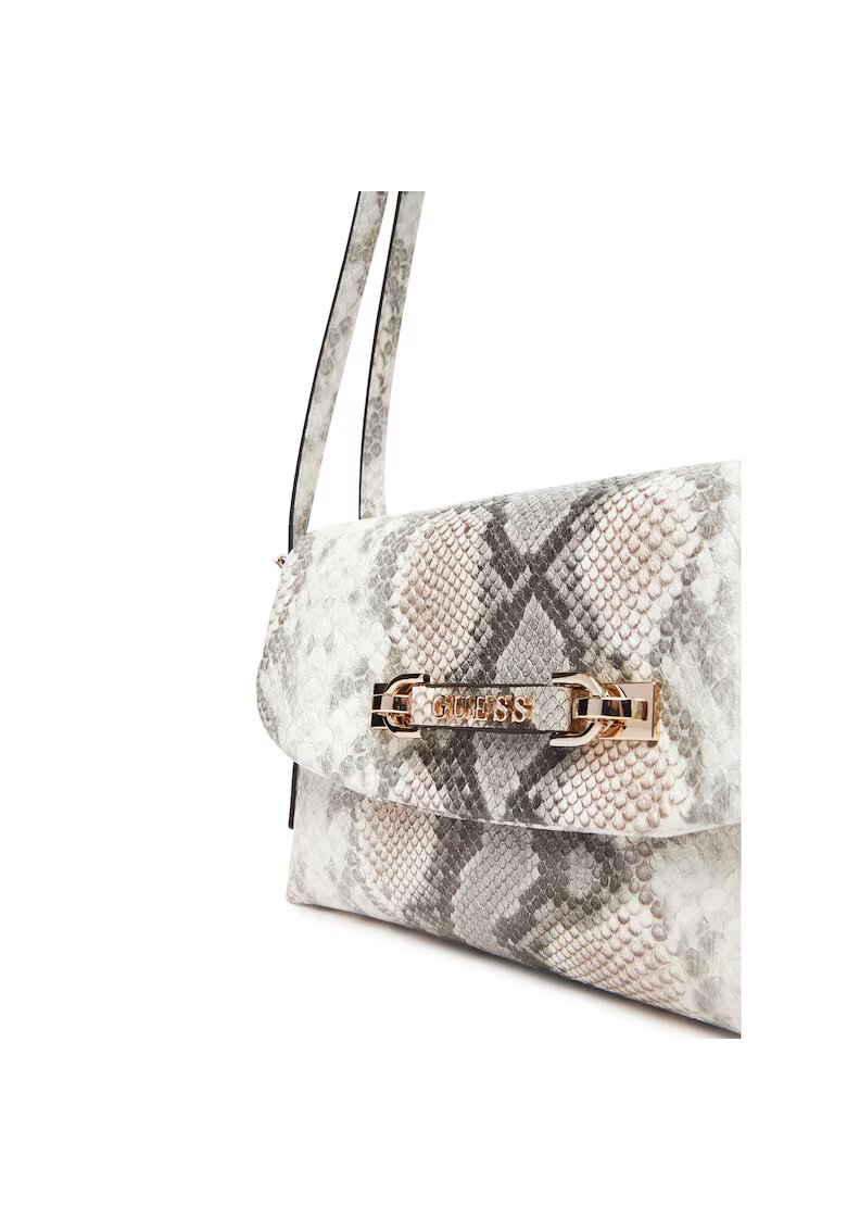 GUESS Дамска чанта Natural Lefia - екологична - 44190