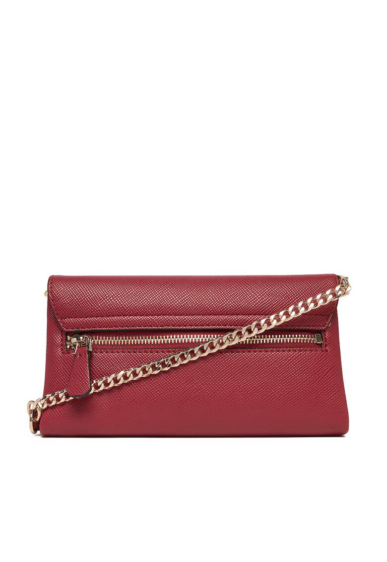 GUESS Дамска чанта Noelle II Mini - естествена кожа - 20x25см