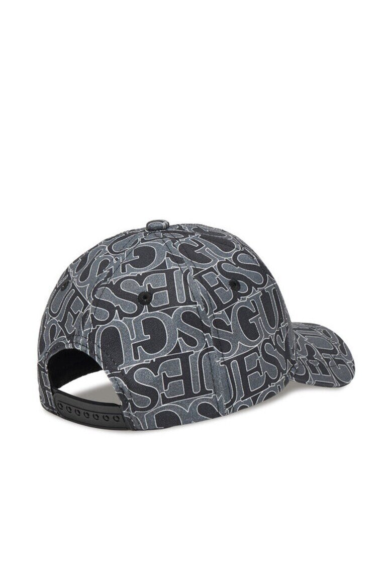 GUESS Дамска шапка PZ95 плат черен цвят