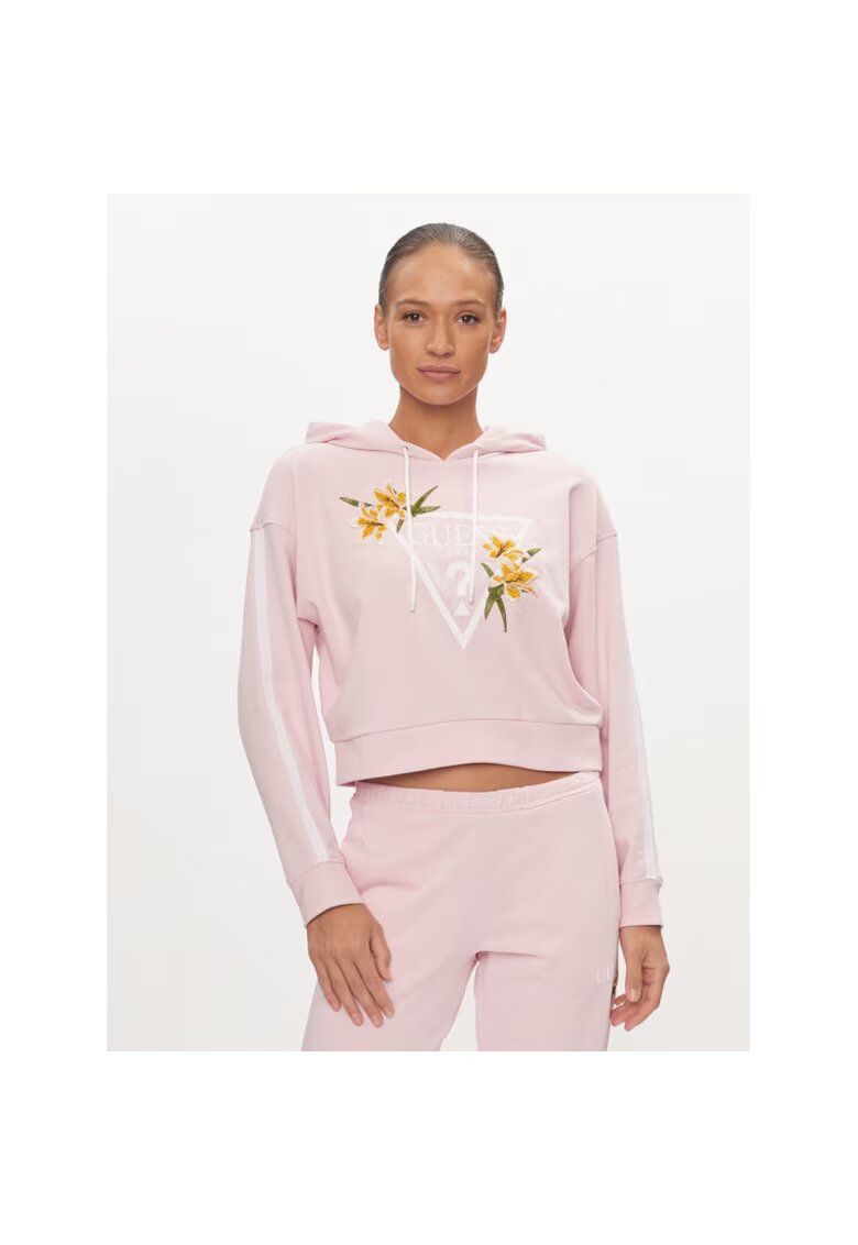 GUESS Дамска спортна блуза - 517151 - Розова - Памук