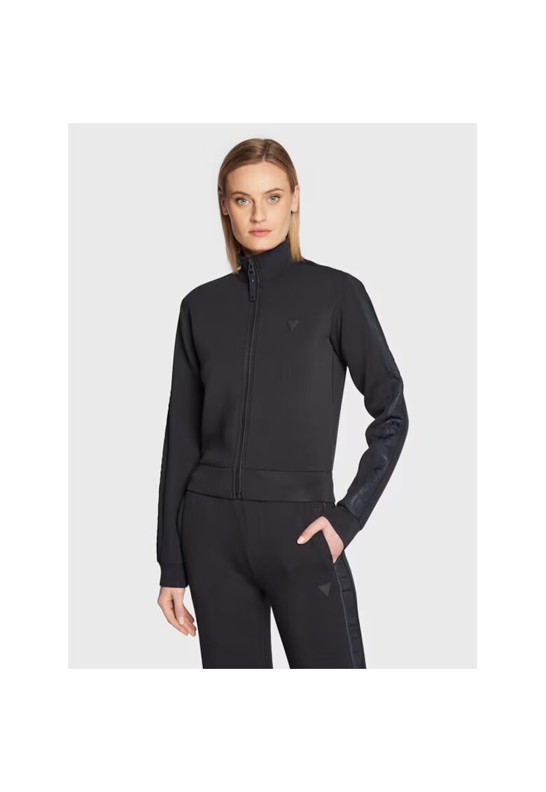 GUESS Дамска спортна блуза - 93496 - Черна - Вискоза
