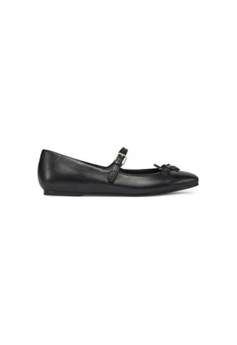 GUESS Дамски балеринки 304882630 - Естествена кожа - Черен