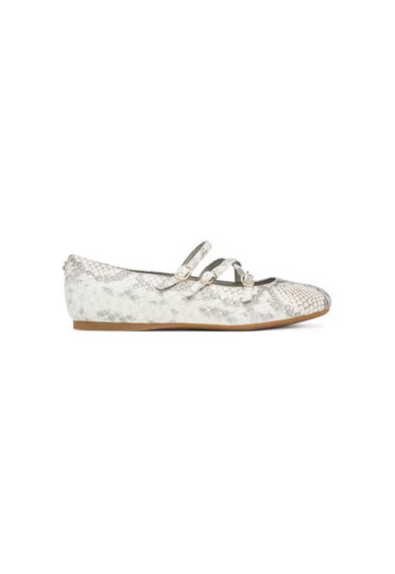 GUESS Дамски балеринки 305261205 - Екологична кожа - Сив/Бежов