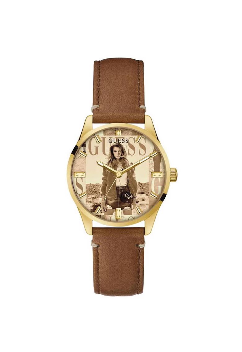 GUESS Дамски часовник - G ICON 1127075743 - Кафяв