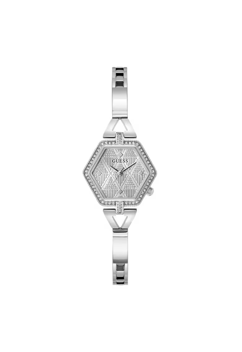 GUESS Дамски часовник GW0680L1 28мм стомана - металик - кварцов механизъм - водоустойчив 3 ATM