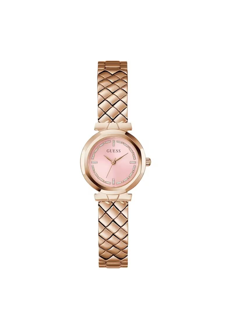 GUESS Дамски часовник GW0839L3 - кварцов механизъм - стомана - 26мм - розово злато