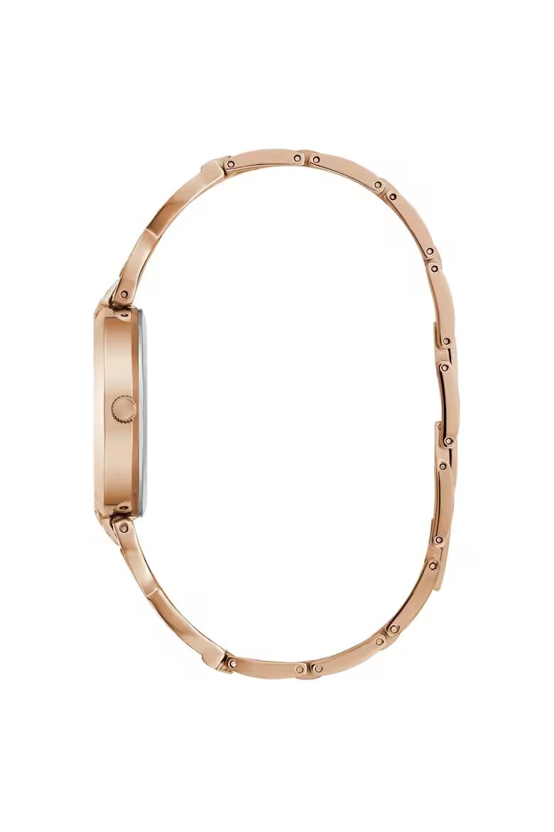 GUESS Дамски часовник модел GW0868L4 розово злато 31x34мм стоманена каишка кварцов механизъм