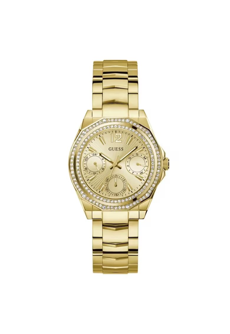 GUESS Дамски часовник стомана - 5 АТМ - Gold