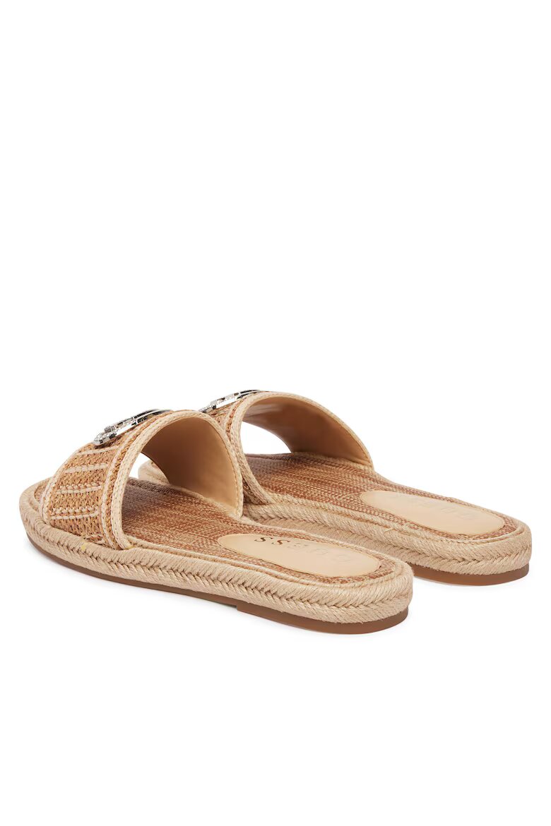 GUESS Дамски чехли FLJKLIFAB03 бежов