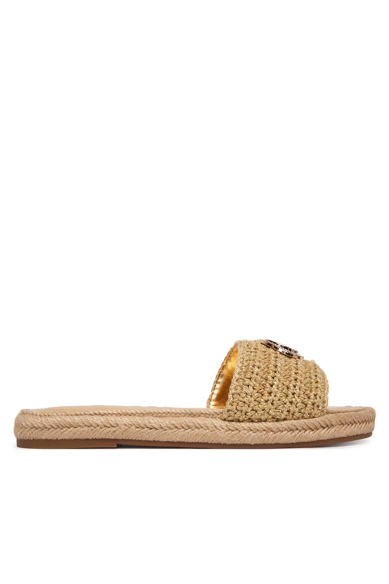 GUESS Дамски чехли FLJKLIFAB03 текстил бежов