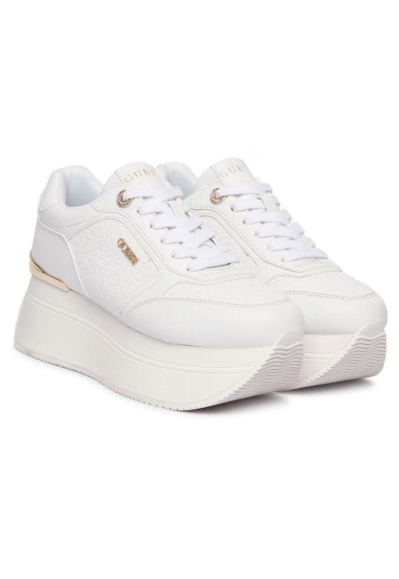GUESS Дамски кецове - екологична кожа - - платформа
