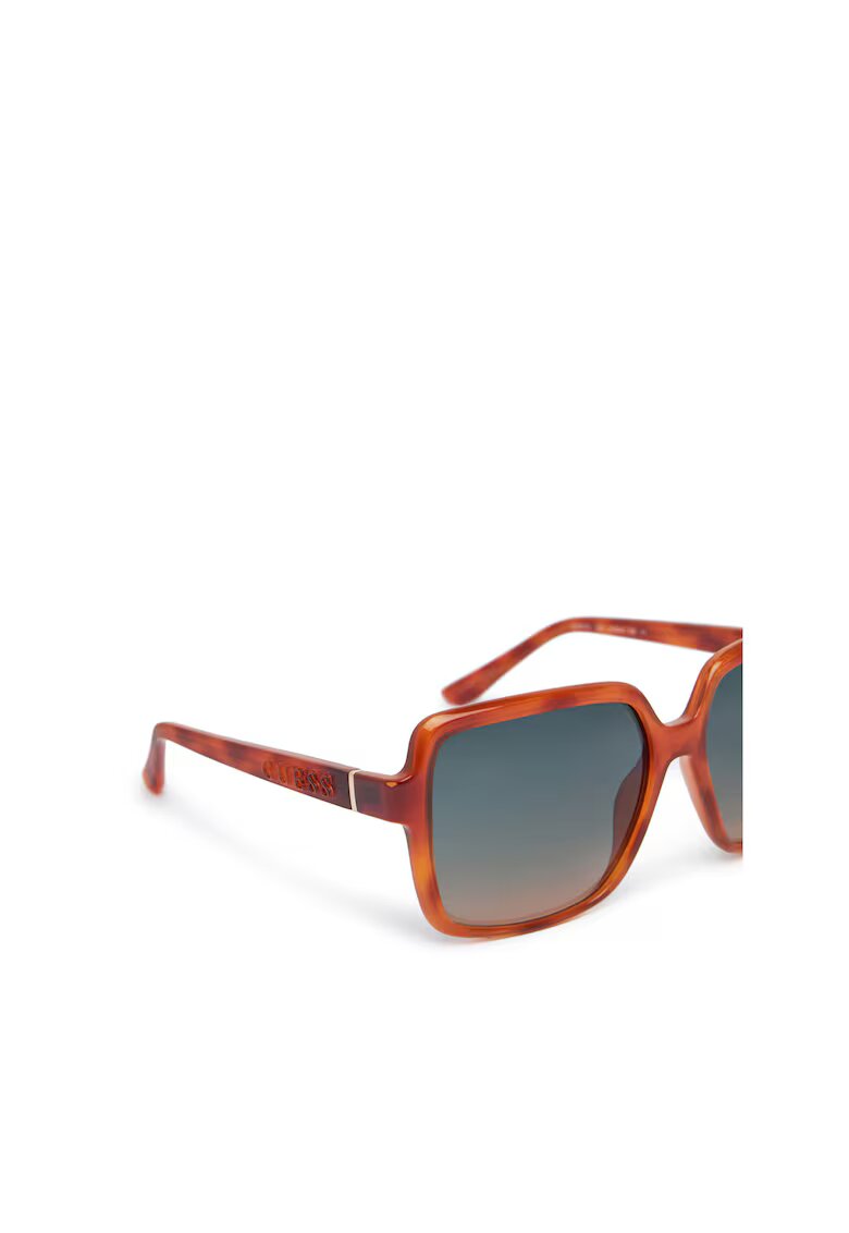 GUESS Дамски слънчеви очила Blonde Havana/Gradient Green - 57мм